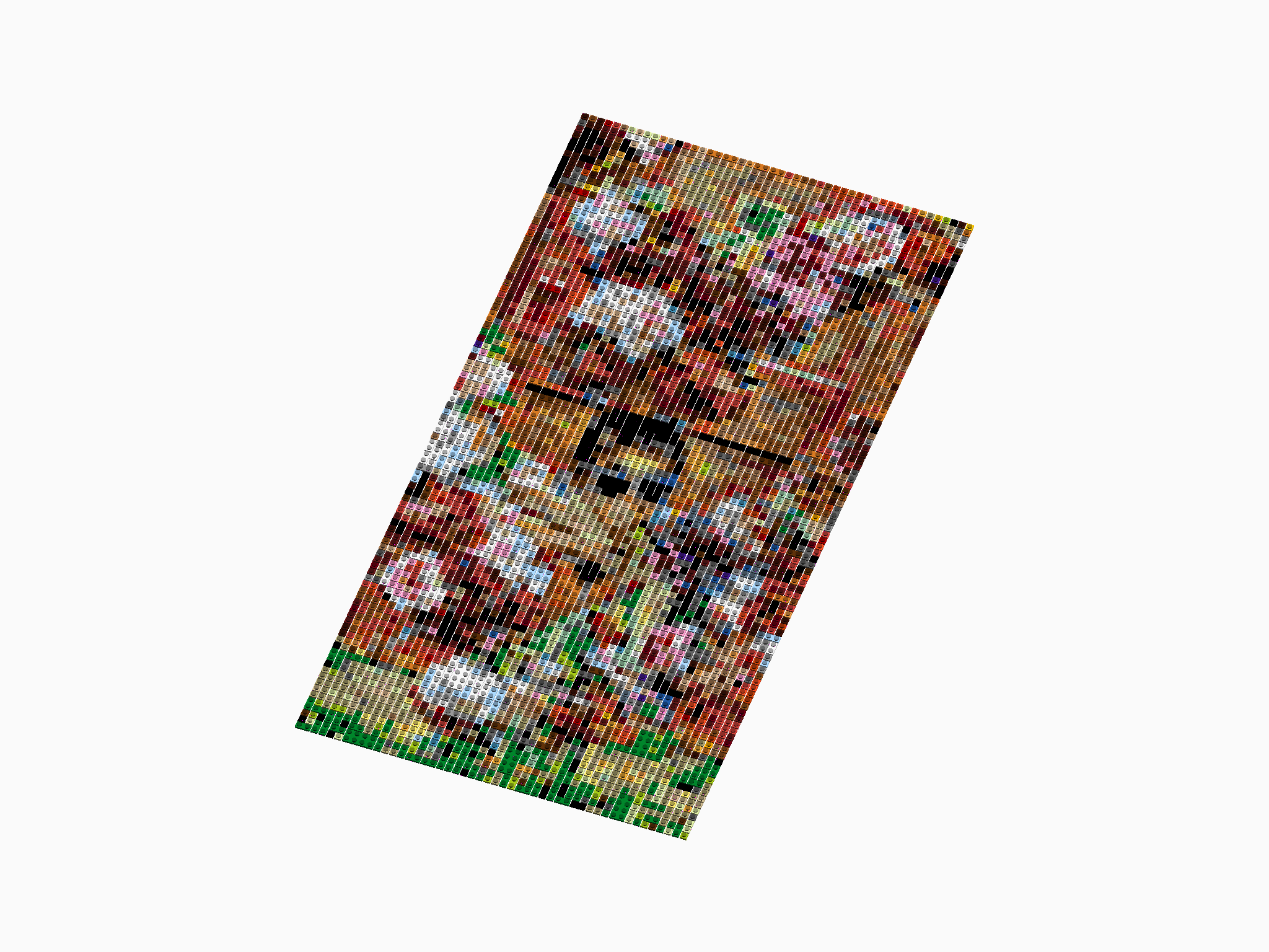 Custom Brick Mosaic – Art For Bricks