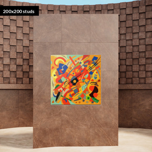 200*200studs, 160*160cm, 63*63inch