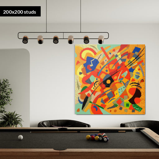 200*200studs, 160*160cm, 63*63inch