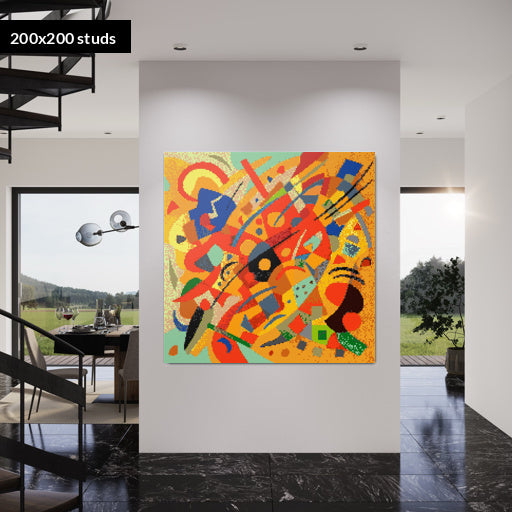200*200studs, 160*160cm, 63*63inch