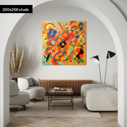 200*200studs, 160*160cm, 63*63inch