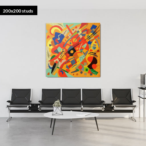 200*200studs, 160*160cm, 63*63inch