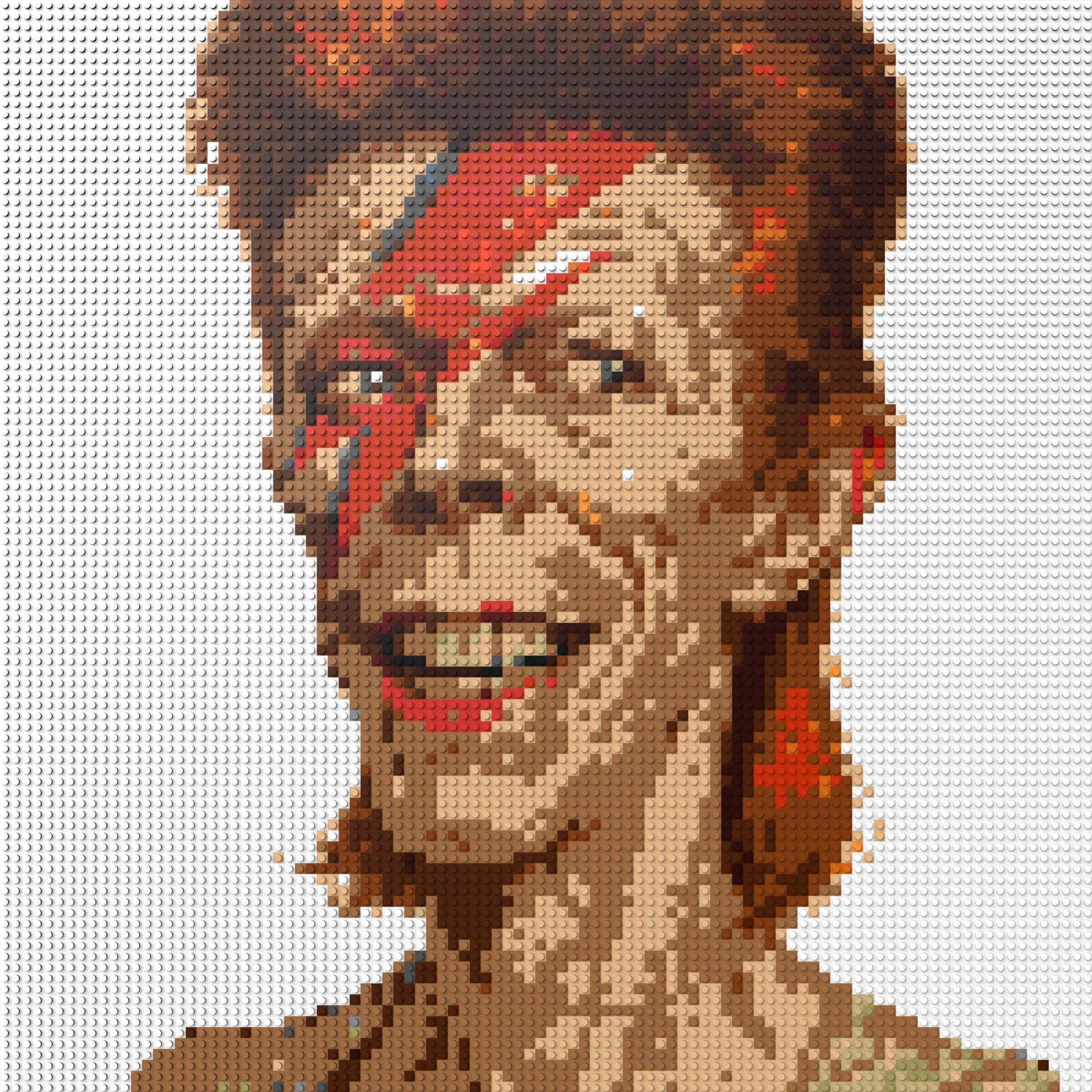 100*100studs, 80*80cm, 31,5*31,5inch