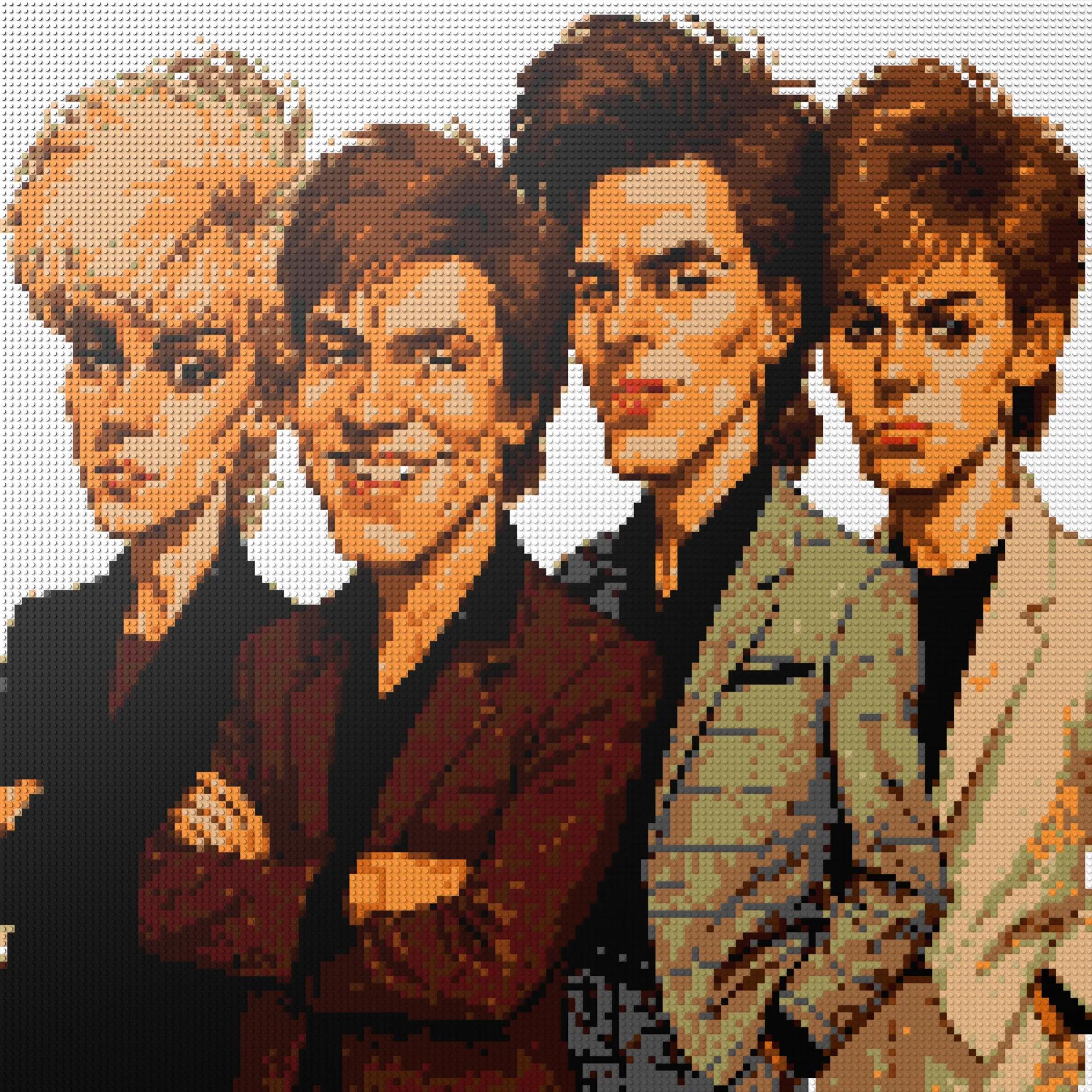 150*150studs, 120*120cm, 47,25*47,25inch