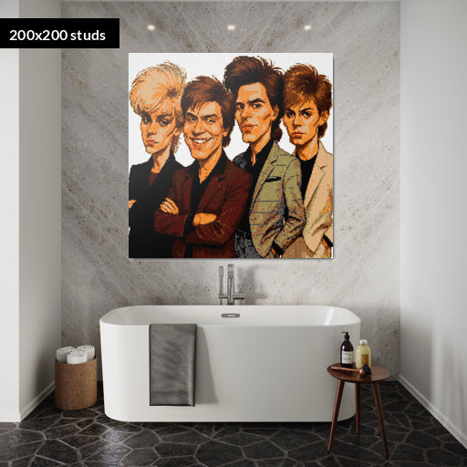 200*200studs, 160*160cm, 63*63inch