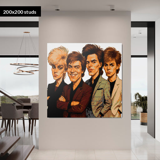 200*200studs, 160*160cm, 63*63inch