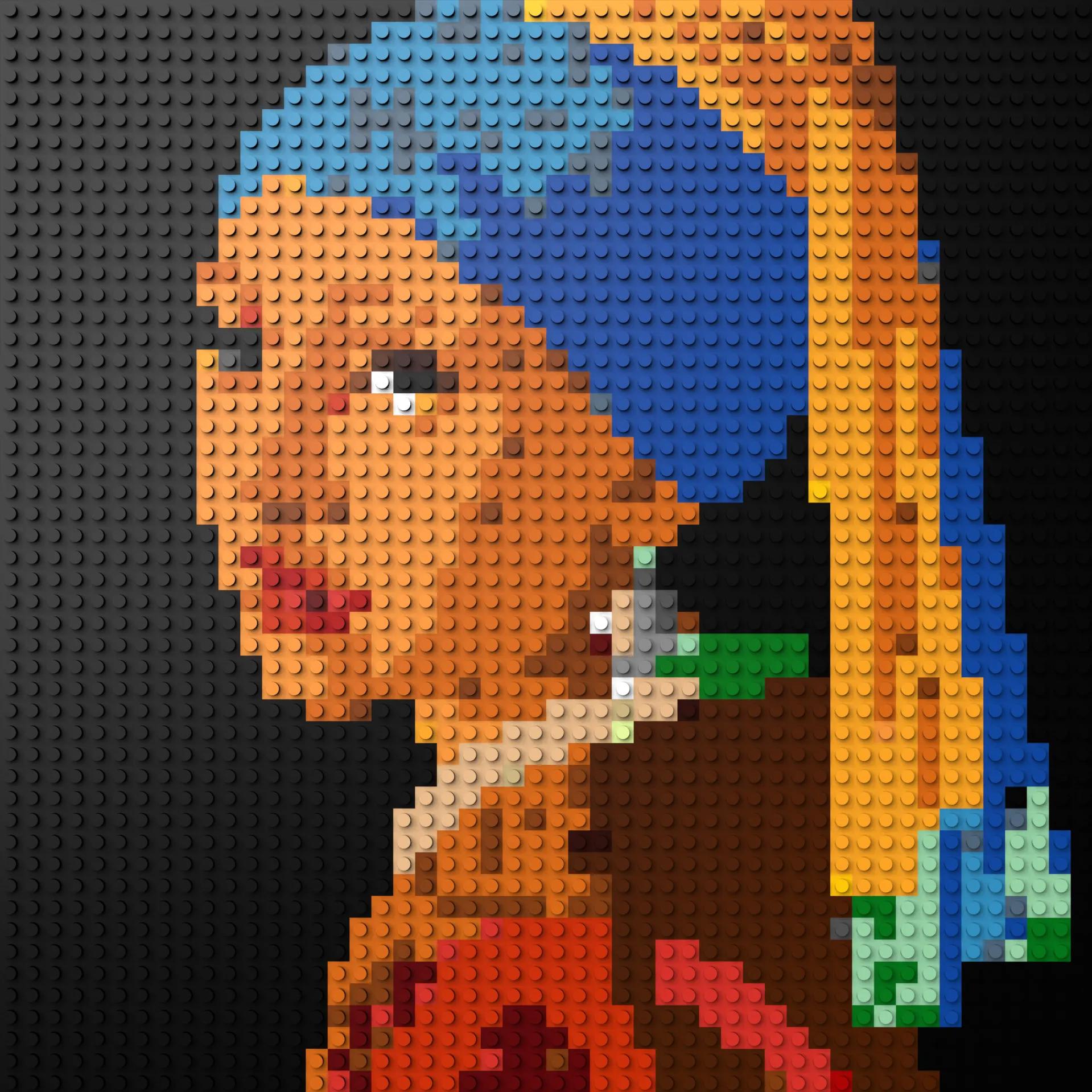 50*50studs, 40*40cm, 15,75*15,75inch