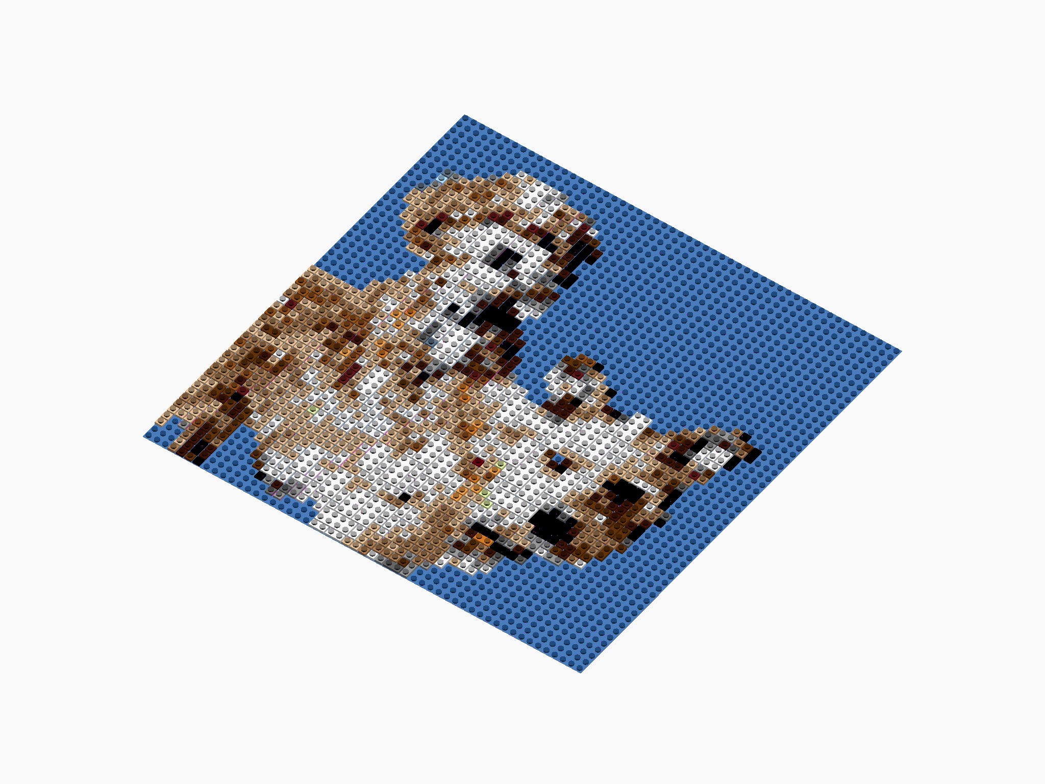 Custom Brick Mosaic – Art For Bricks