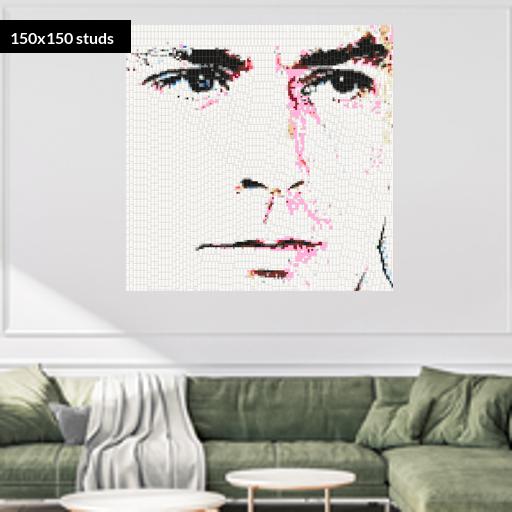 150*150studs, 120*120cm, 47.25*47.25inch