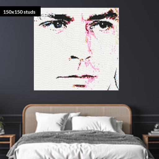 150*150studs, 120*120cm, 47.25*47.25inch