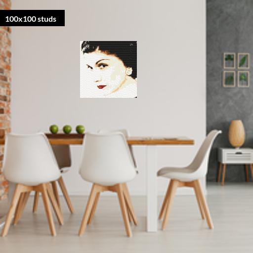 100*100studs, 80*80cm, 31.5*31.5inch