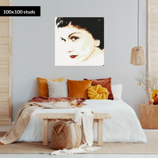 100*100studs, 80*80cm, 31.5*31.5inch