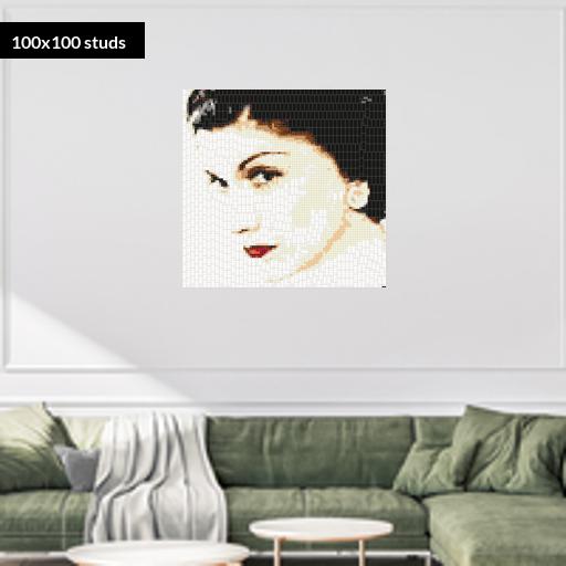 100*100studs, 80*80cm, 31.5*31.5inch