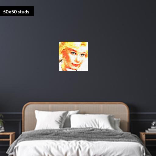 50*50studs, 40*40cm, 15.75*15.75inch