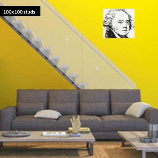 100*100studs, 80*80cm, 31.5*31.5inch
