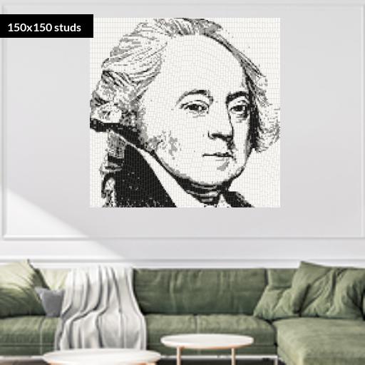 150*150studs, 120*120cm, 47.25*47.25inch