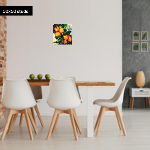50*50studs, 40*40cm, 15.75*15.75inch