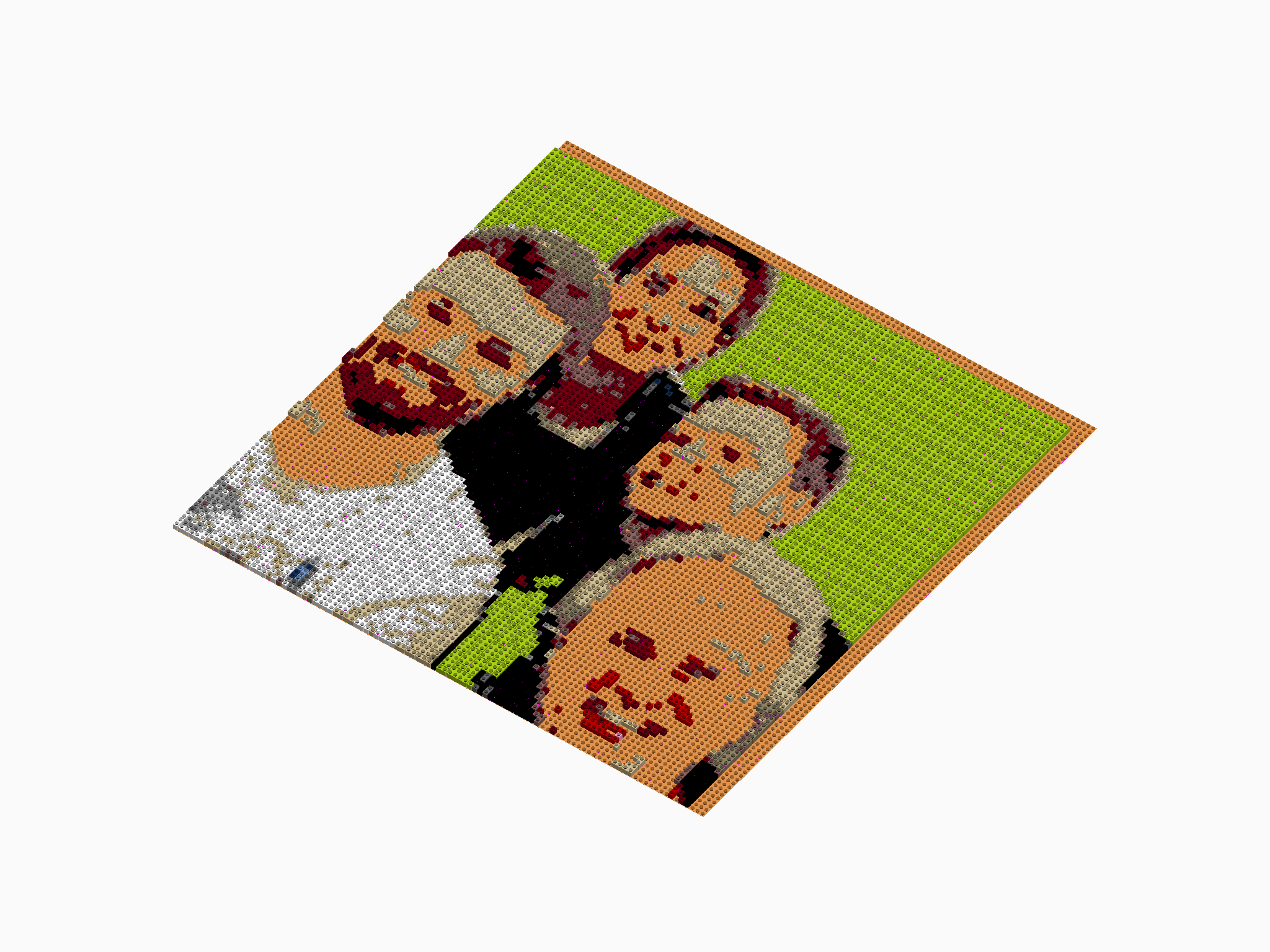 Custom Brick Mosaic – Art For Bricks