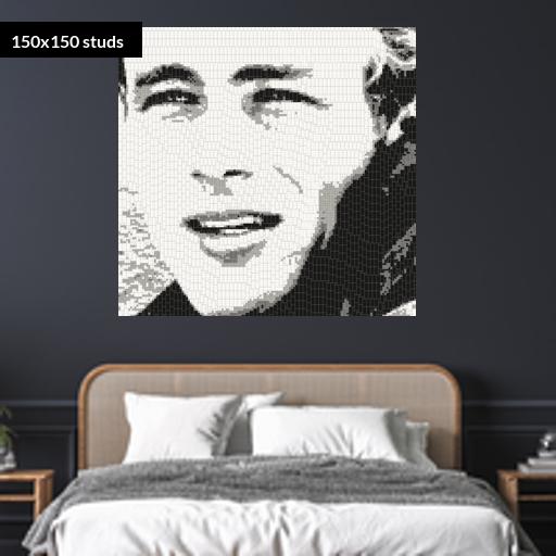 150*150studs, 120*120cm, 47.25*47.25inch