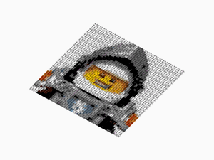 Custom Brick Mosaic