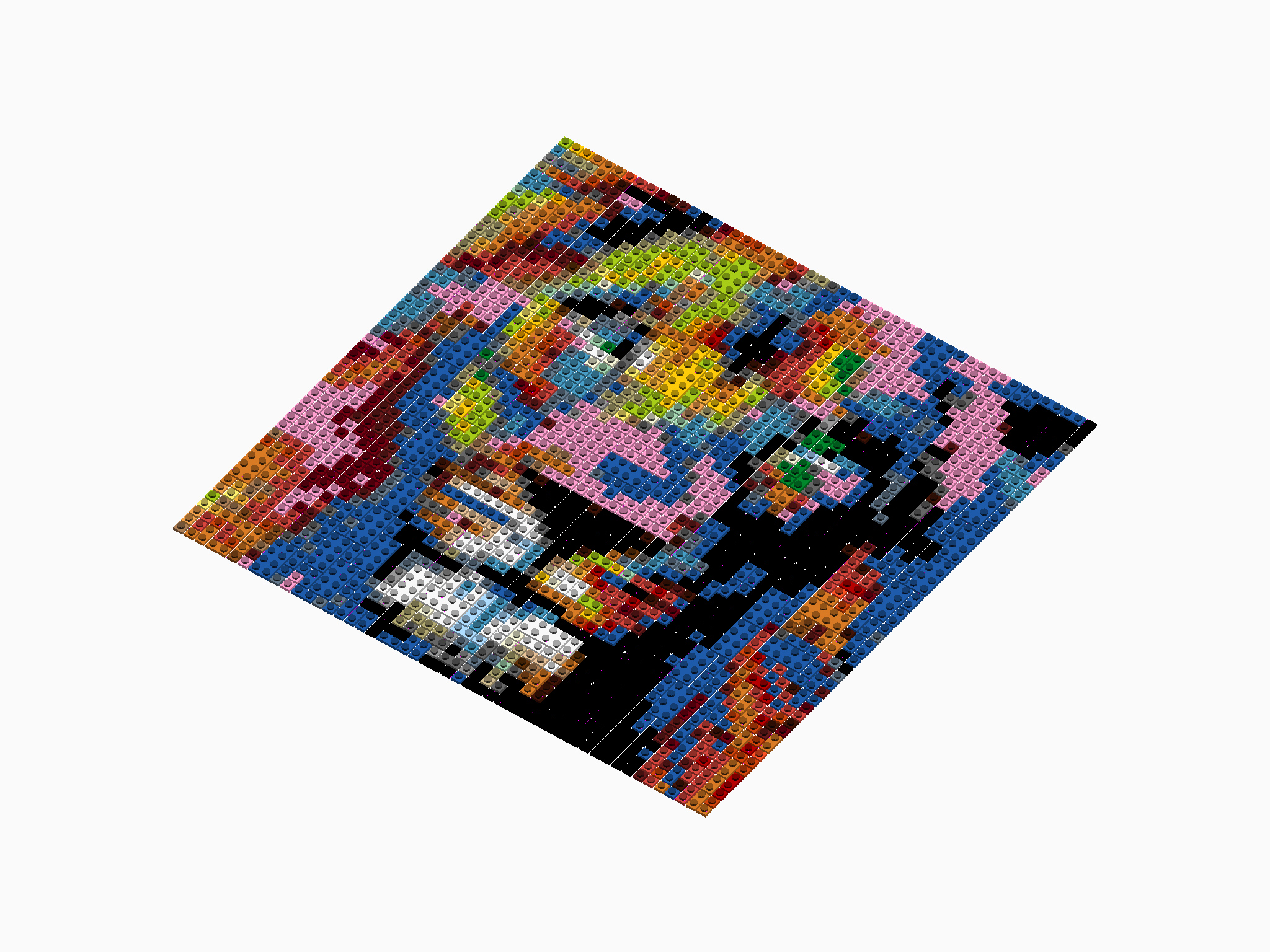 Custom Brick Mosaic – Art For Bricks