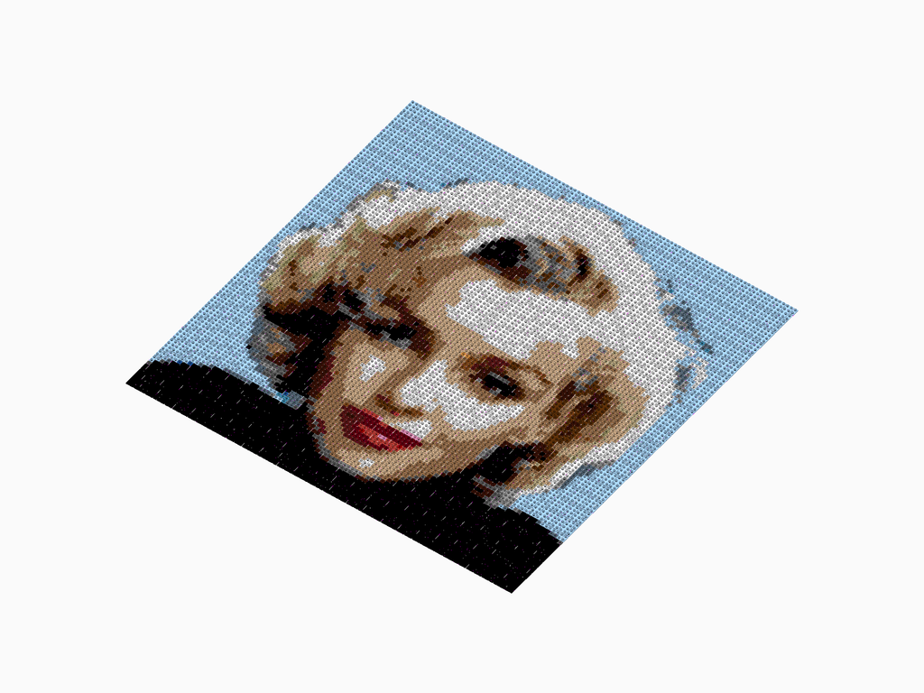 Marilyn in Blue