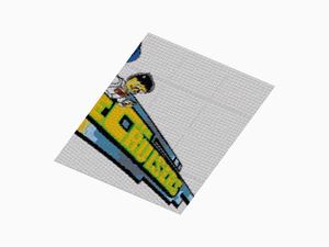 Custom Brick Mosaic