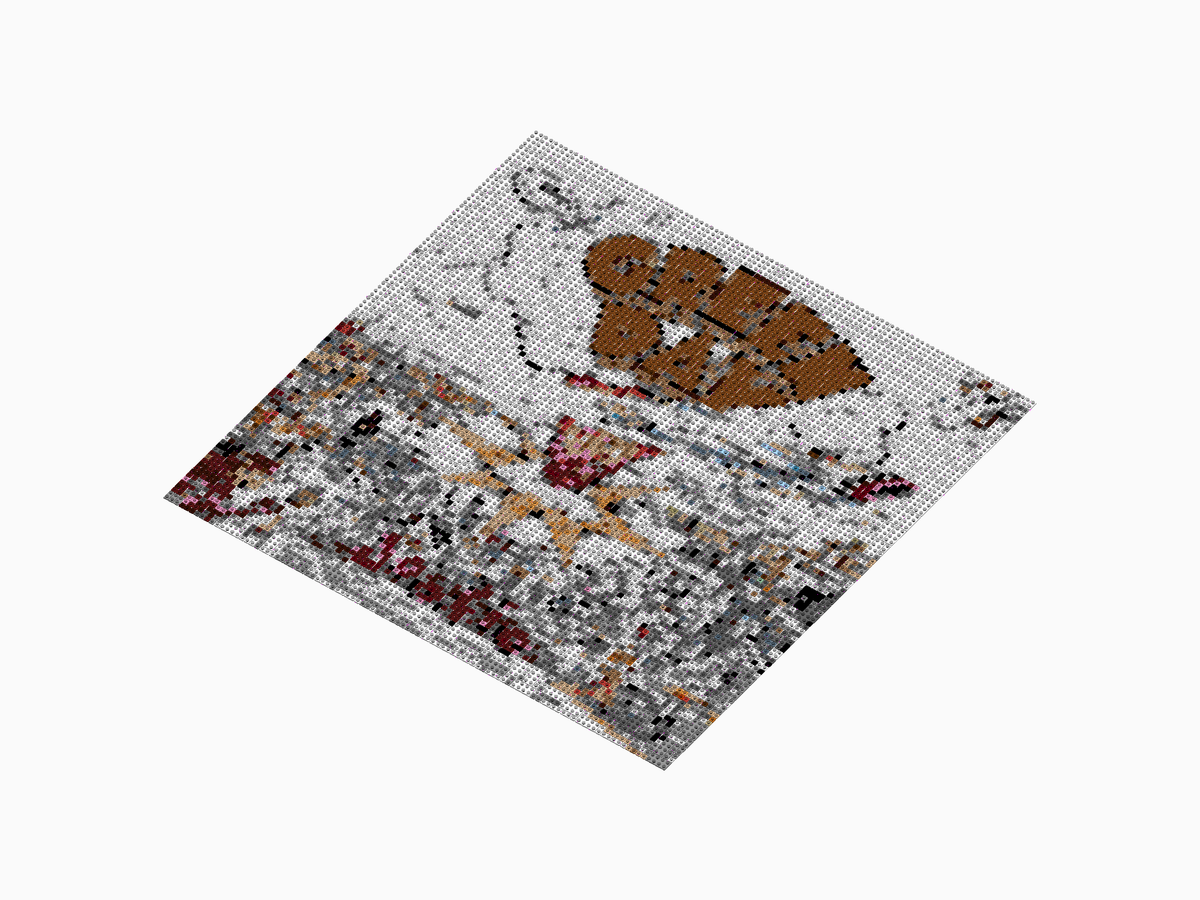 Custom Brick Mosaic – Art For Bricks