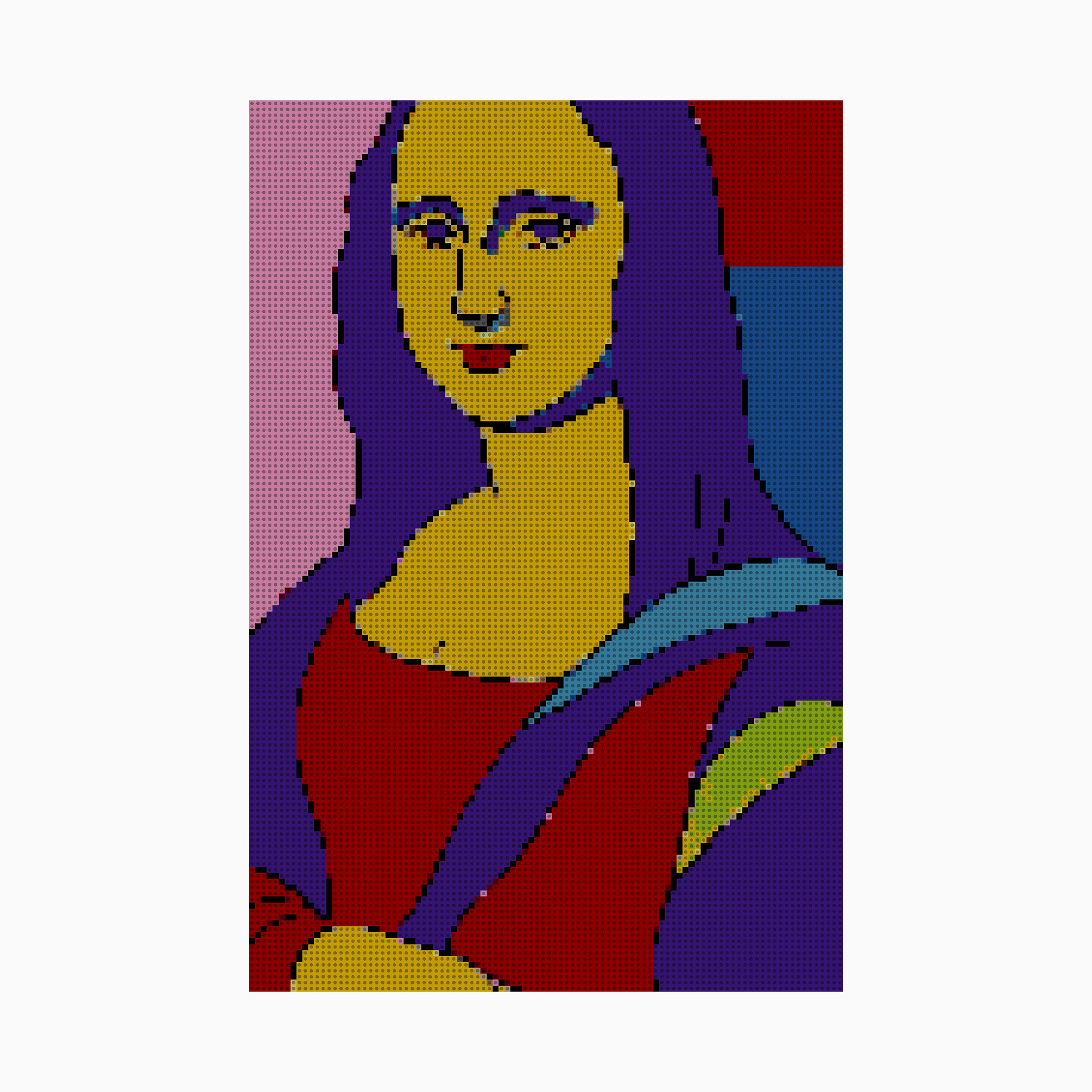 Custom Brick Mosaic