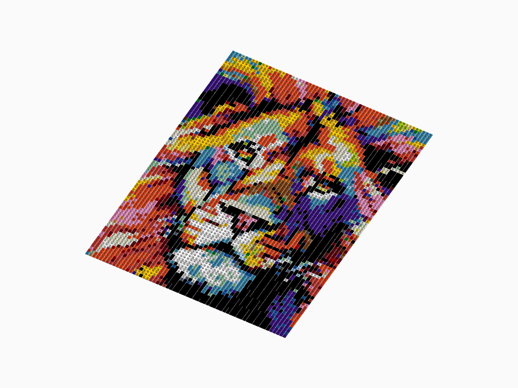 Custom Brick Mosaic – Art For Bricks
