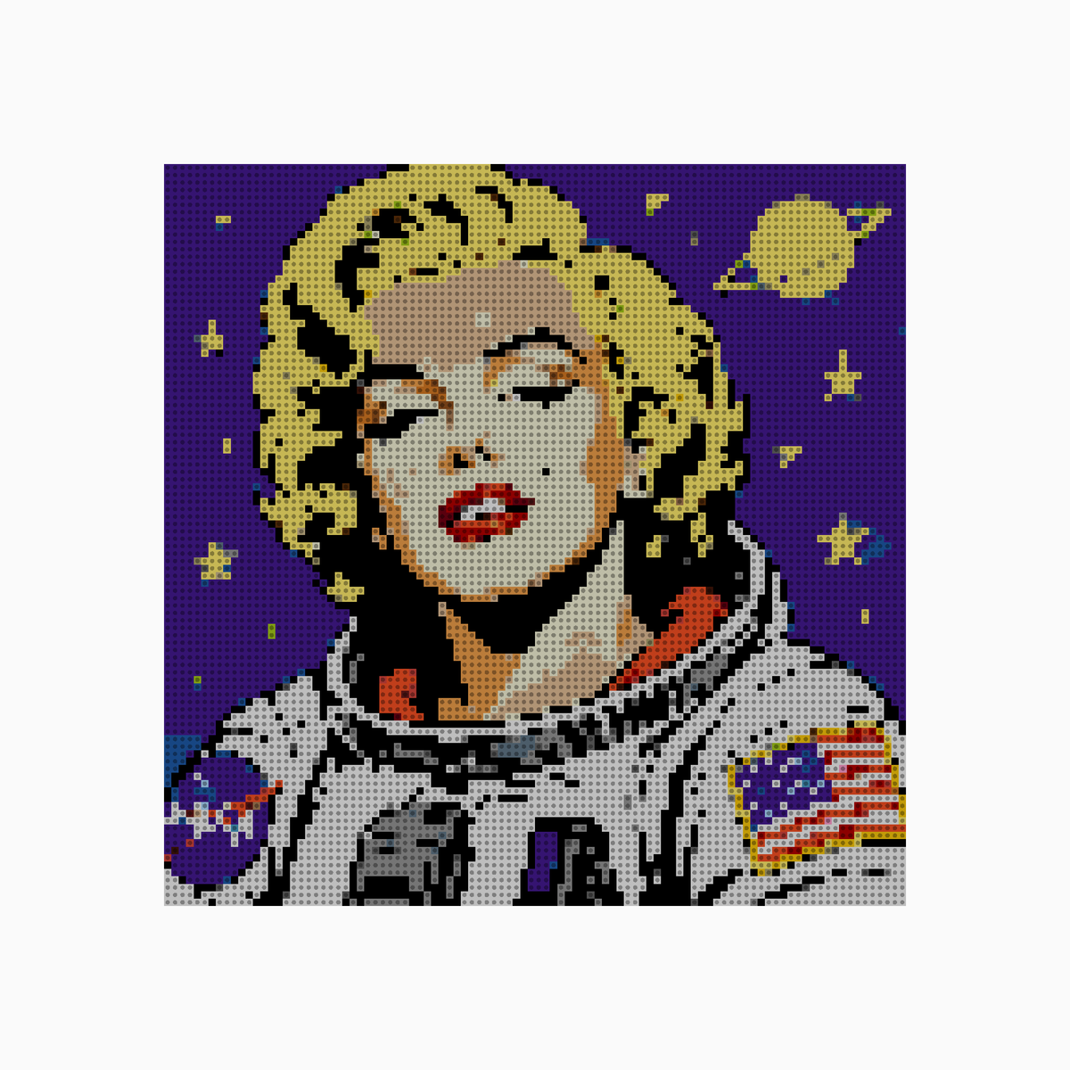Custom Brick Mosaic