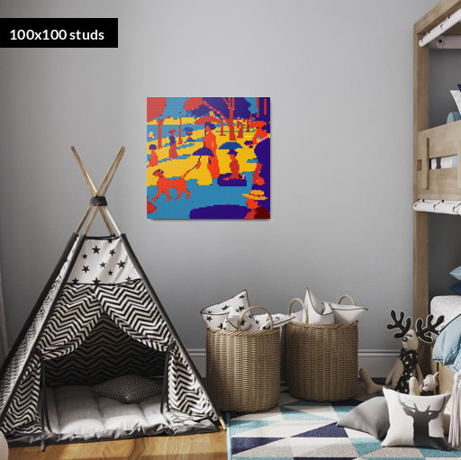 100*100studs, 80*80cm, 31,5*31,5inch