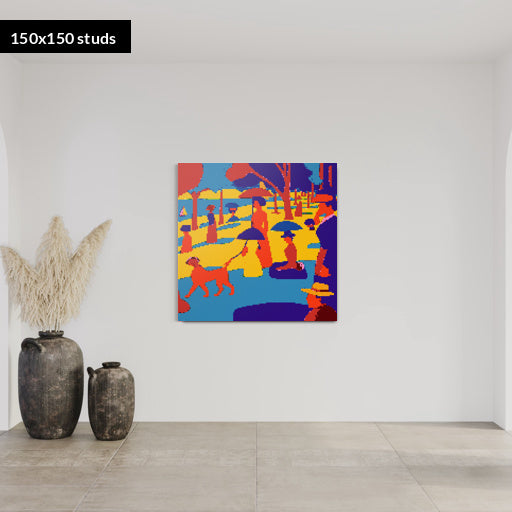 150*150studs, 120*120cm, 47,25*47,25inch