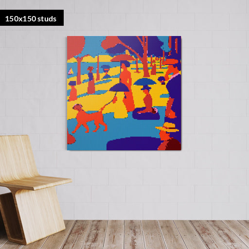 150*150studs, 120*120cm, 47,25*47,25inch