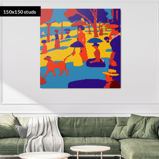 150*150studs, 120*120cm, 47,25*47,25inch