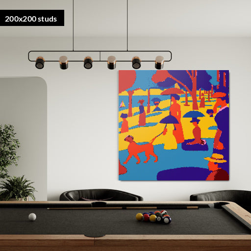 200*200studs, 160*160cm, 63*63inch