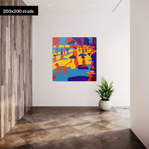 200*200studs, 160*160cm, 63*63inch