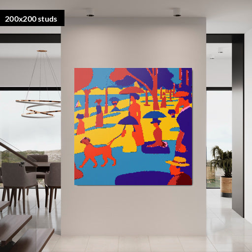 200*200studs, 160*160cm, 63*63inch