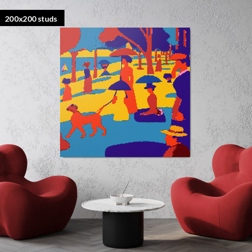 200*200studs, 160*160cm, 63*63inch