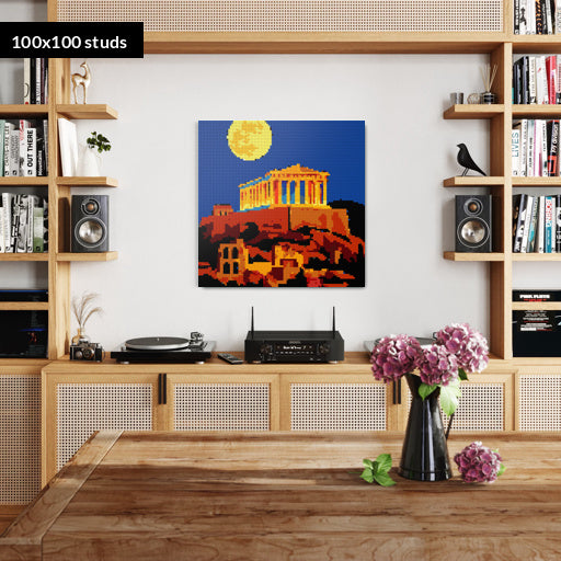 100*100studs, 80*80cm, 31,5*31,5inch