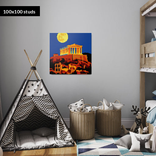 100*100studs, 80*80cm, 31,5*31,5inch
