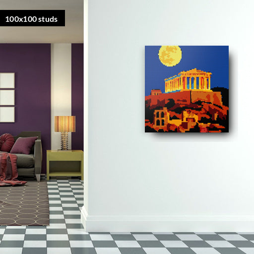 100*100studs, 80*80cm, 31,5*31,5inch