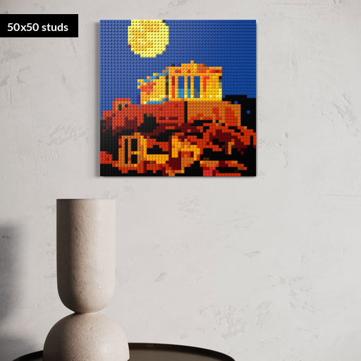 50*50studs, 40*40cm, 15,75*15,75inch