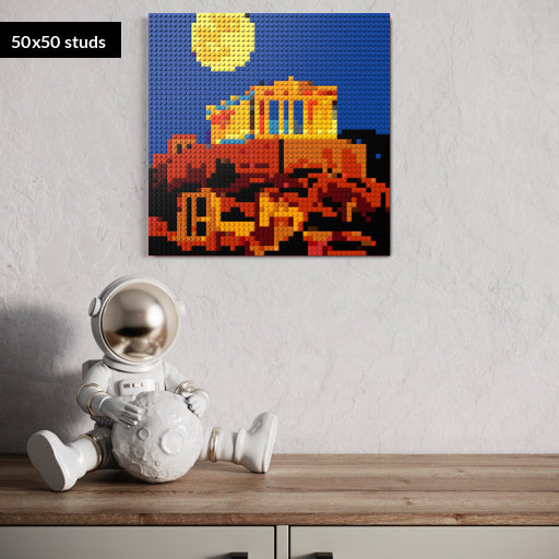 50*50studs, 40*40cm, 15,75*15,75inch