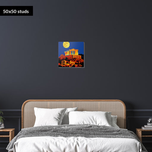 50*50studs, 40*40cm, 15,75*15,75inch