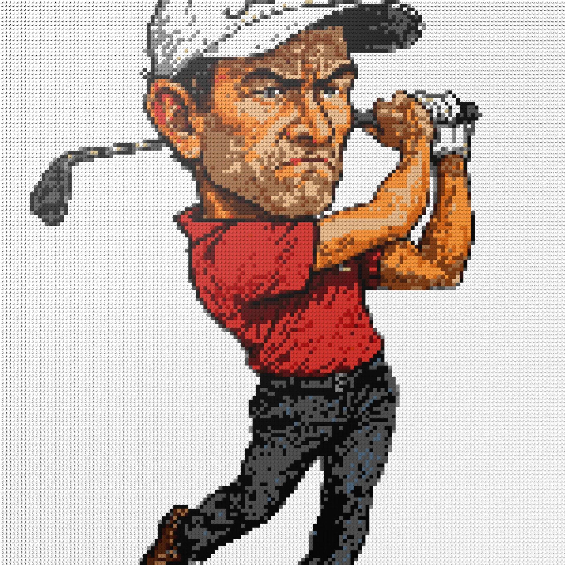 150*150studs, 120*120cm, 47,25*47,25inch