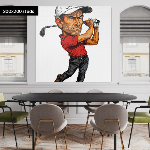 200*200studs, 160*160cm, 63*63inch