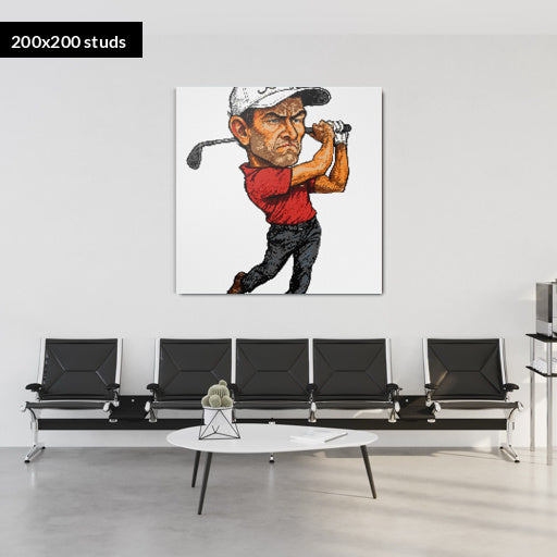 200*200studs, 160*160cm, 63*63inch