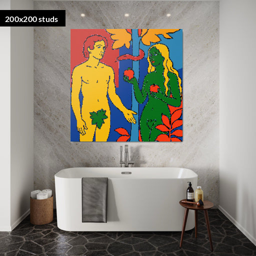 200*200studs, 160*160cm, 63*63inch