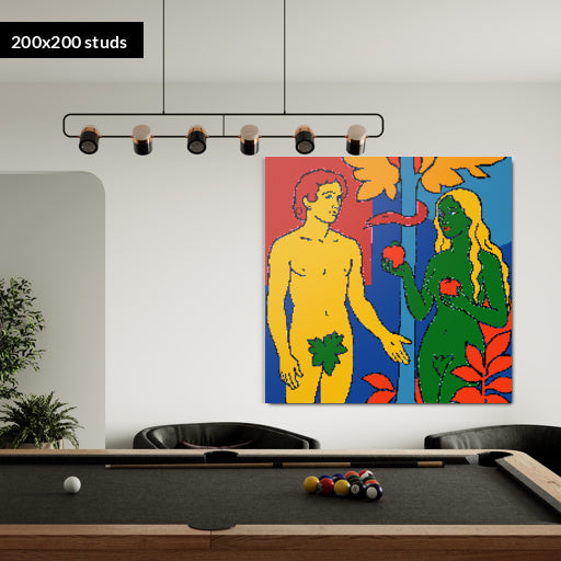 200*200studs, 160*160cm, 63*63inch